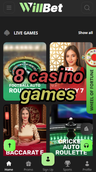 8 Casino Games - Top 8 Must-Play Games-www.bdqngd.com