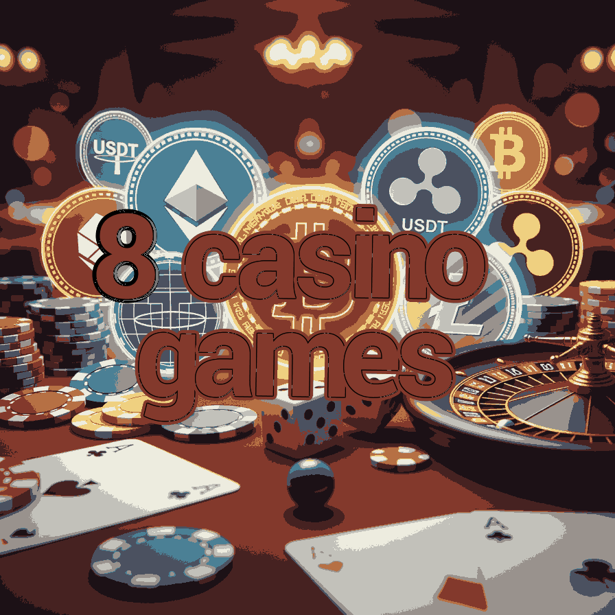 8 Casino Games - Top 8 Must-Play Games